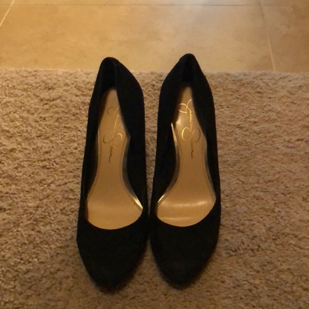 J Simpson Suede Pumps